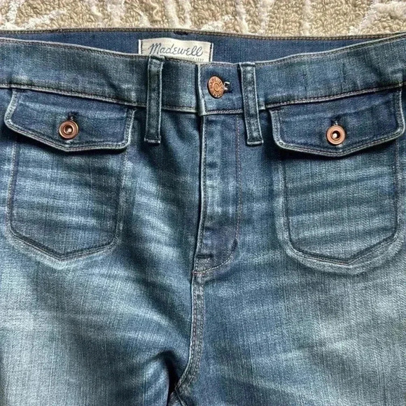 Madewell high-rise crop front pocket retro sailor jeans, 29 - Picture 2 of 5